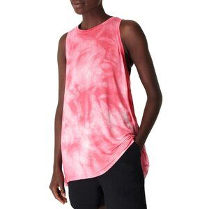 Sweaty Betty Pink Tie Dye Easy Peasy Tank - Effortless Style!